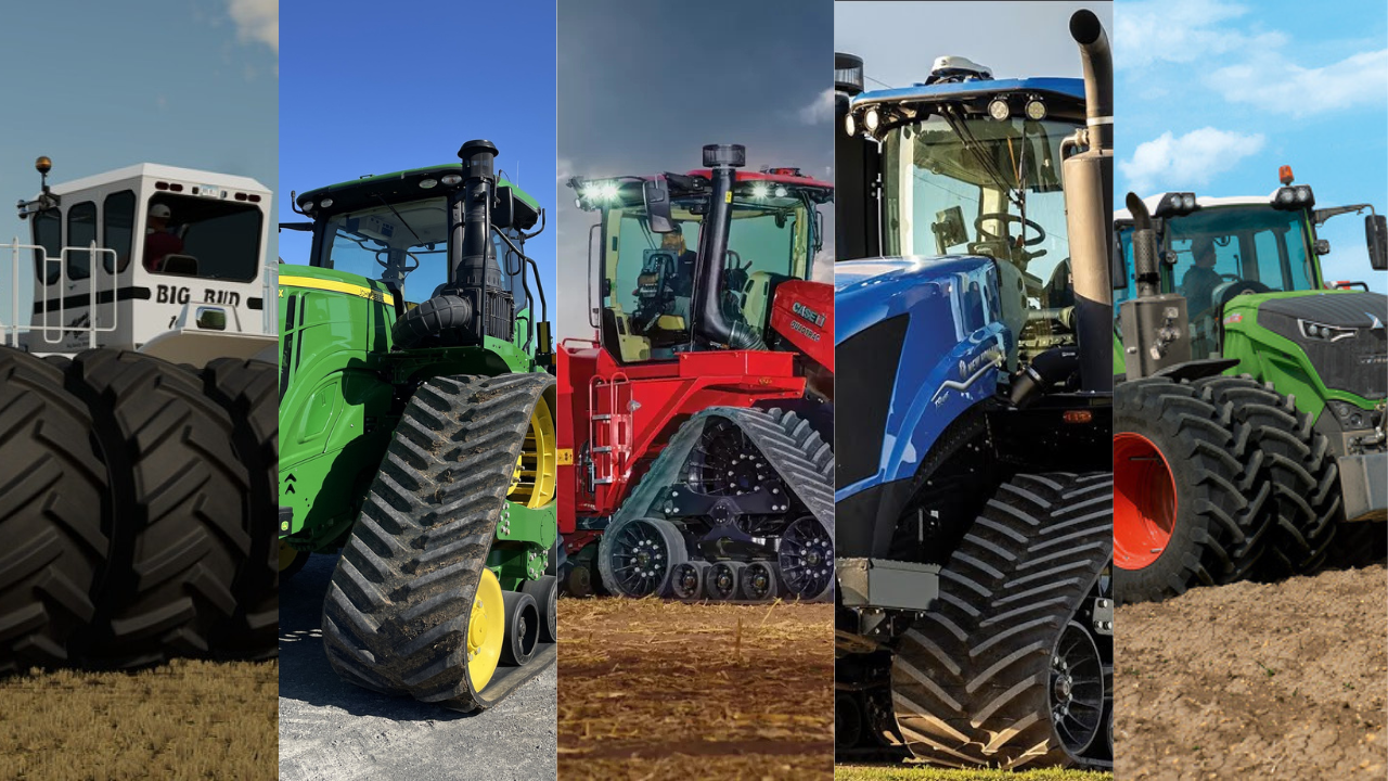 Агронавігація для тракторів - технології для обробки землі