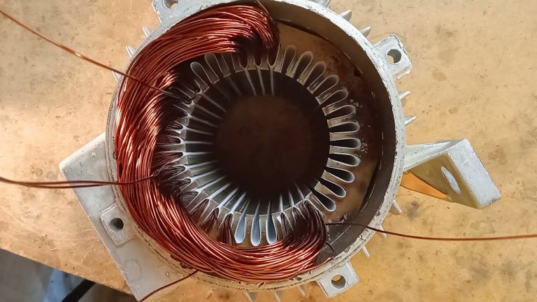 Как осуществляется перемотка электродвигателя